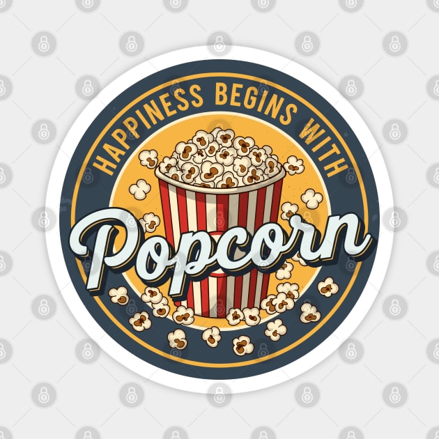 Happiness in a Bucket Magnet by enrynz